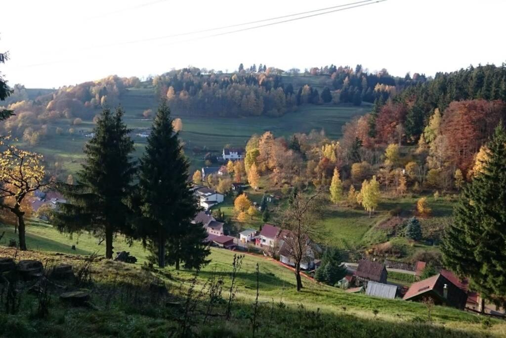 Ferienhaus Hellaberg Langenbach  エクステリア 写真