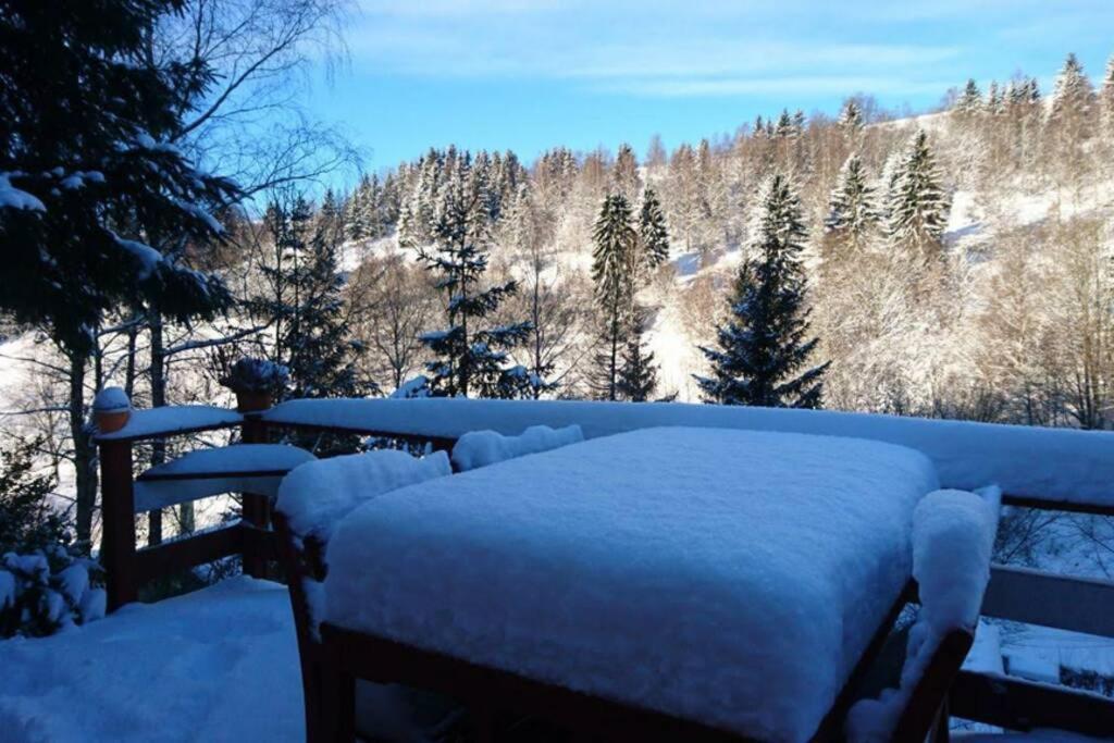 Ferienhaus Hellaberg Langenbach  エクステリア 写真