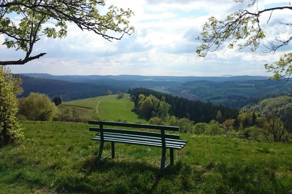 Ferienhaus Hellaberg Langenbach  エクステリア 写真